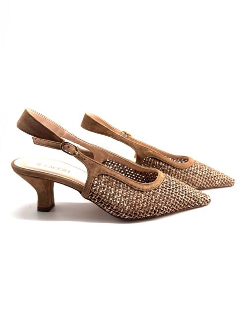 Slingback donna intrecciata IL LACCIO | 1637CINOSACCOCAMOSCIOCAMEL